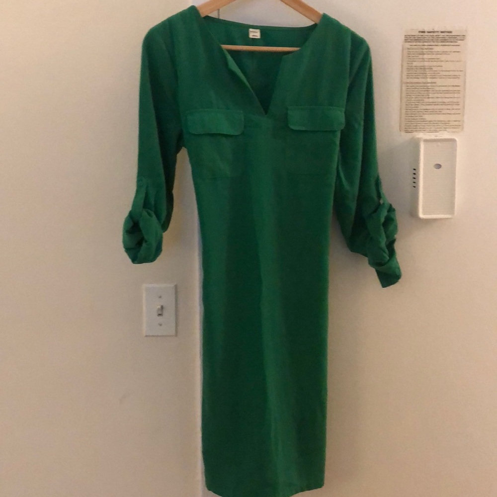 Green dress